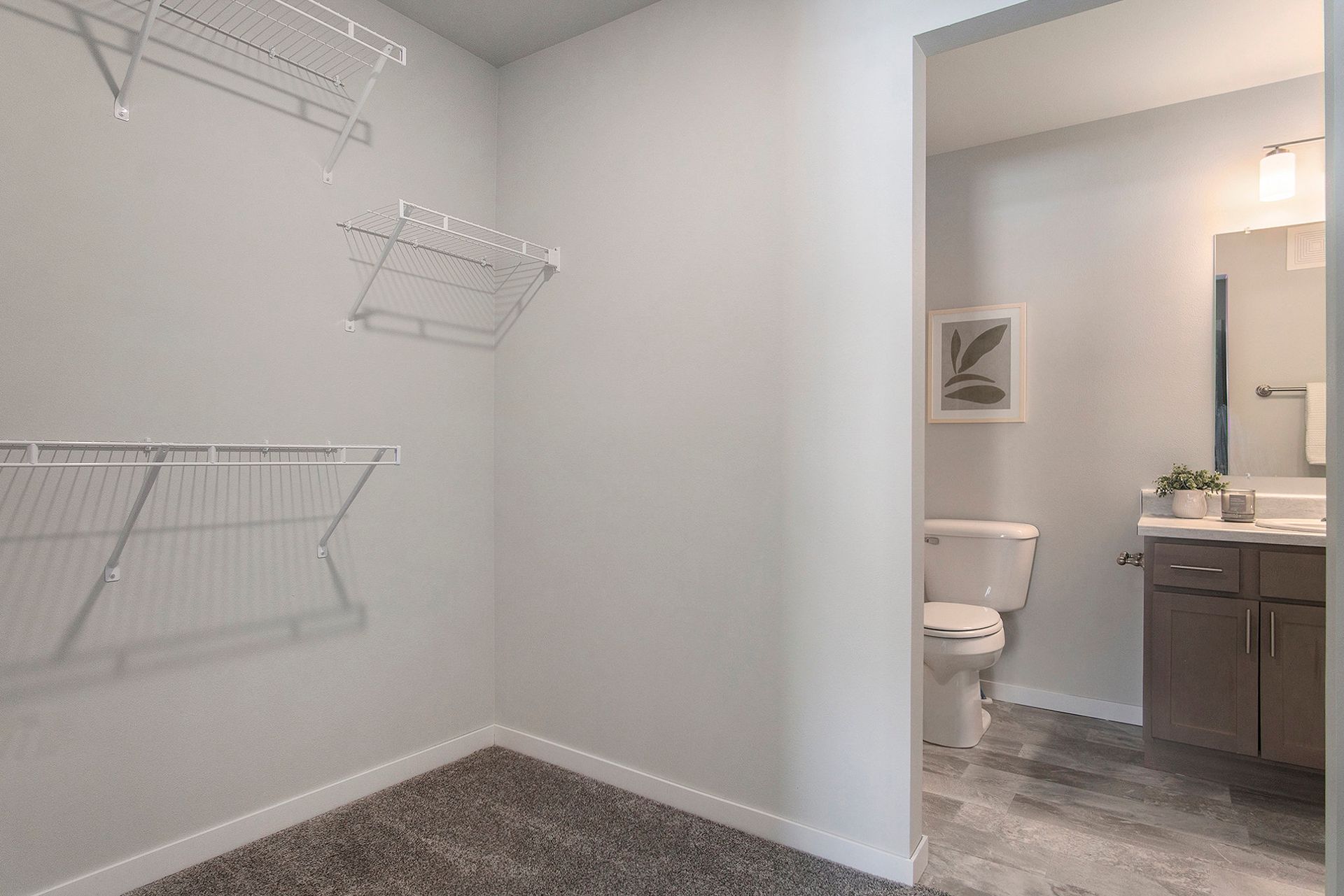Walk-in closet