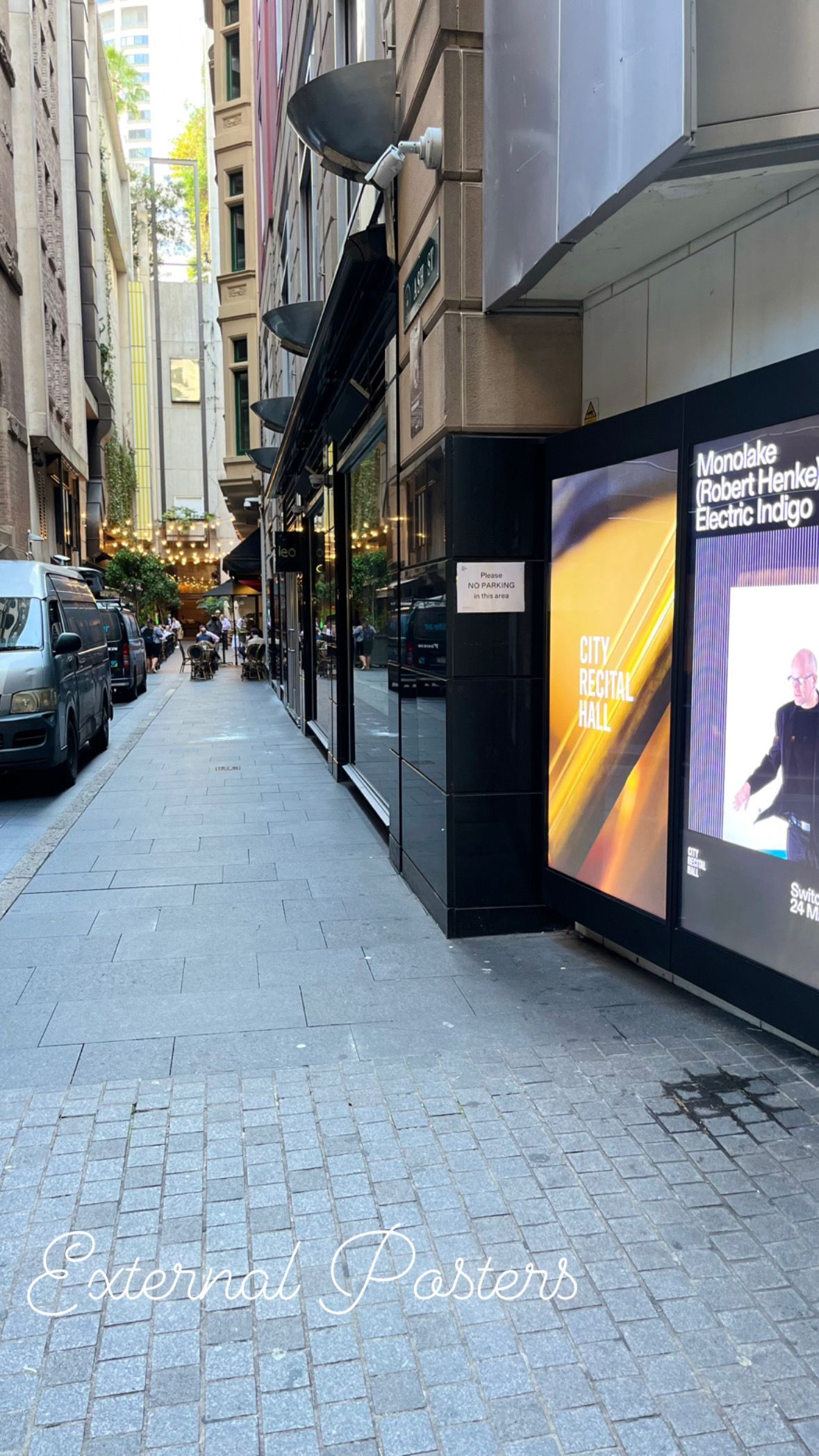 City Recital Hall - Ground floor amenities and digital sign upgrade