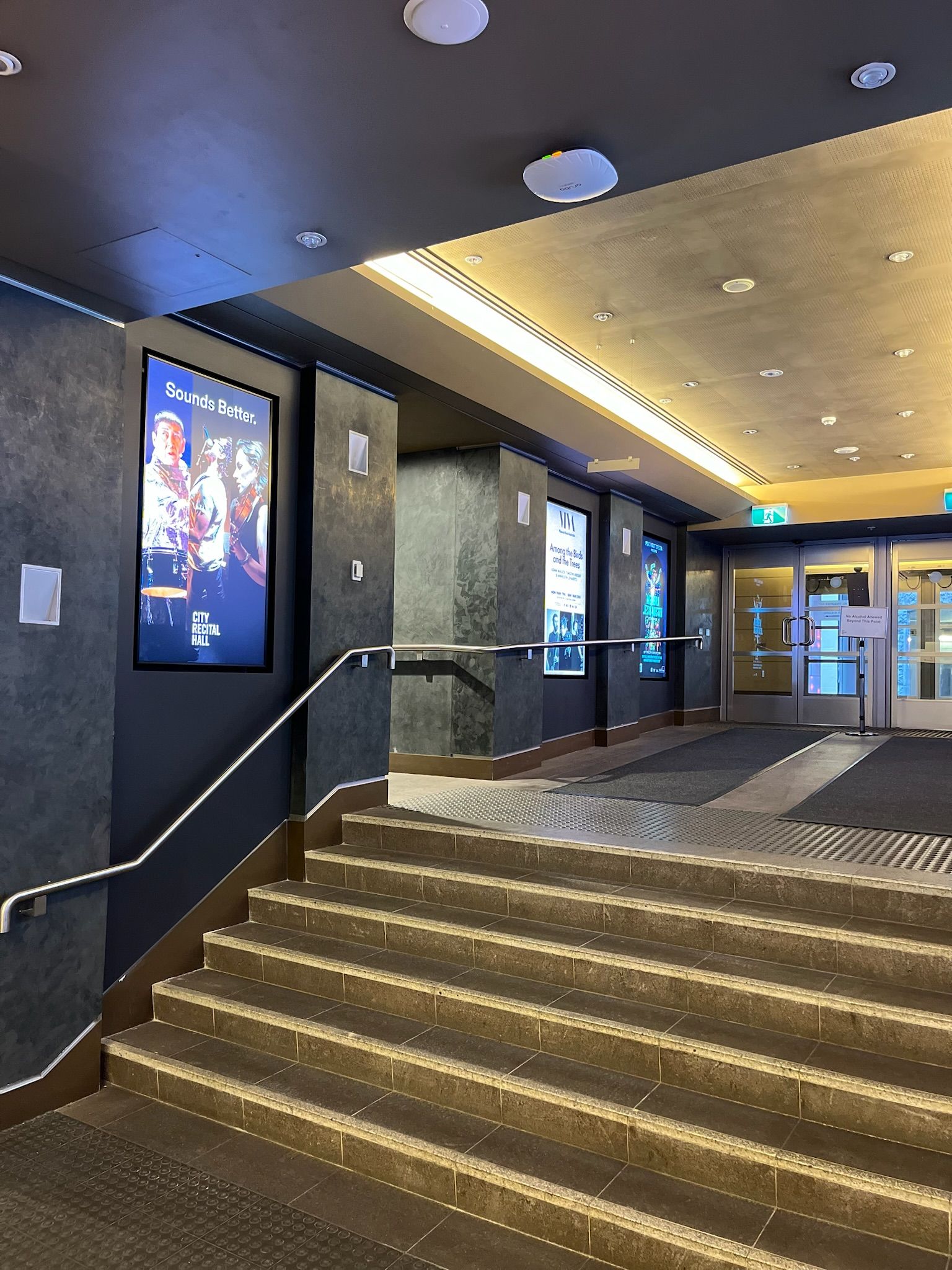 City Recital Hall - Ground floor amenities and digital sign upgrade
