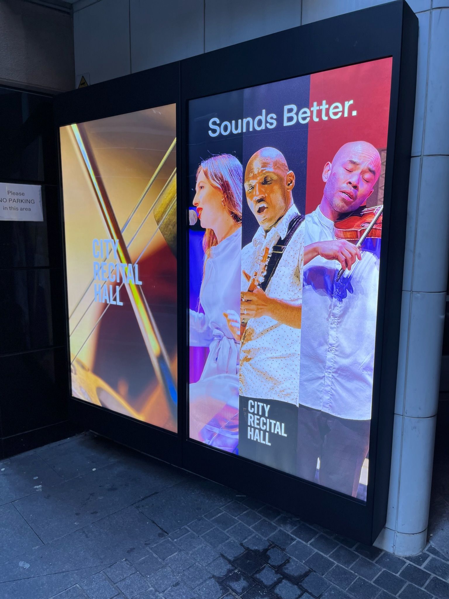 City Recital Hall - Ground floor amenities and digital sign upgrade