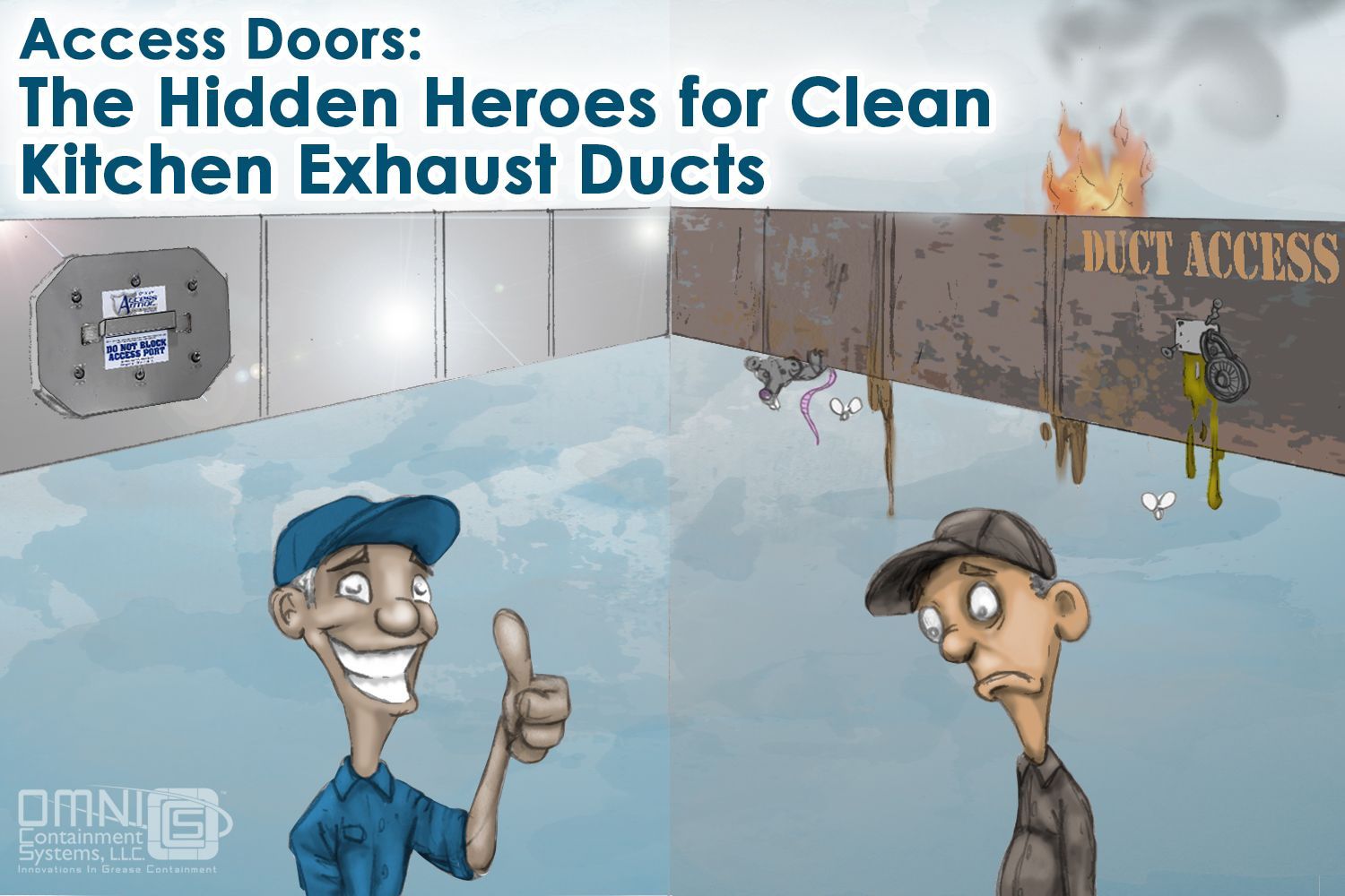 Access Doors: The Hidden Heroes for Clean Kitchen Exhaust Ducts
