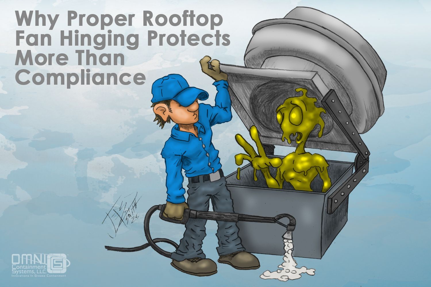 Why Proper Rooftop Fan Hinging Protects More Than Compliance