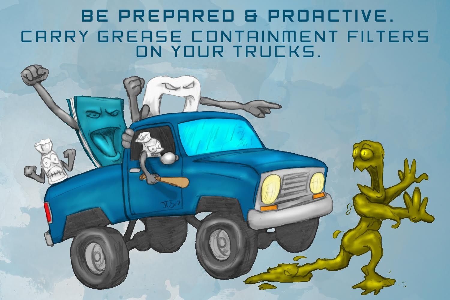 Be Prepared and Proactive – Carry Grease Containment Filters on Your Trucks