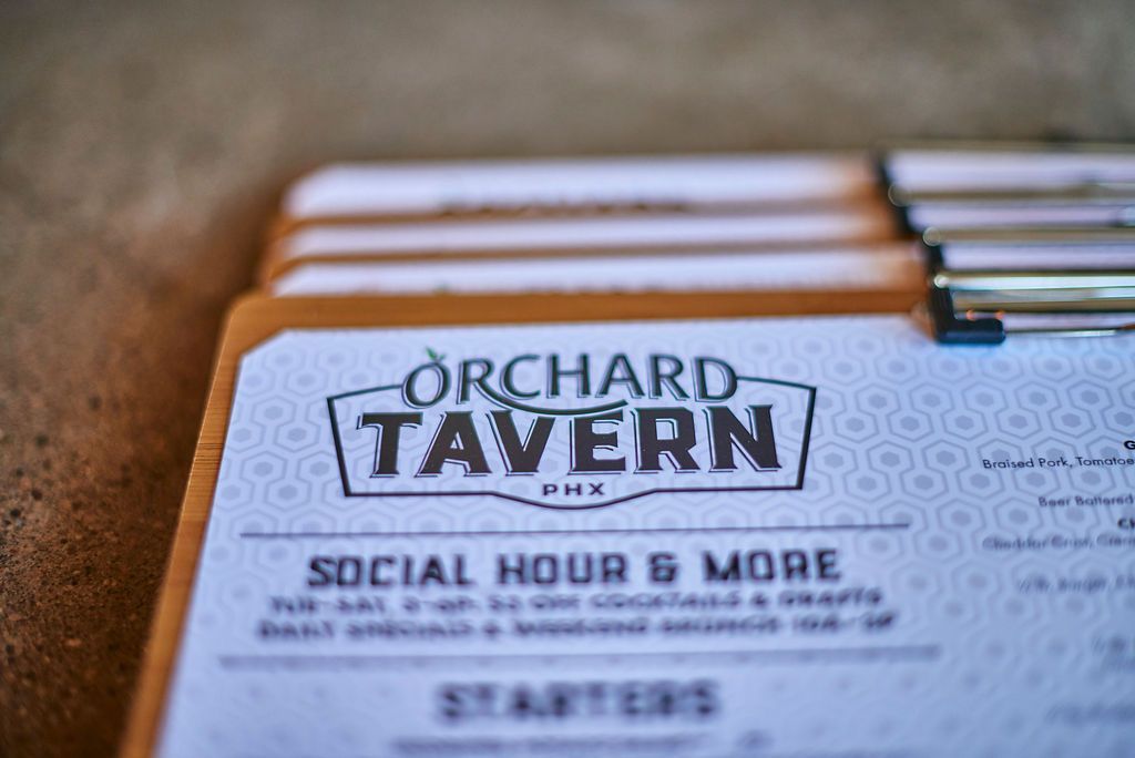 Orchard Tavern Menu