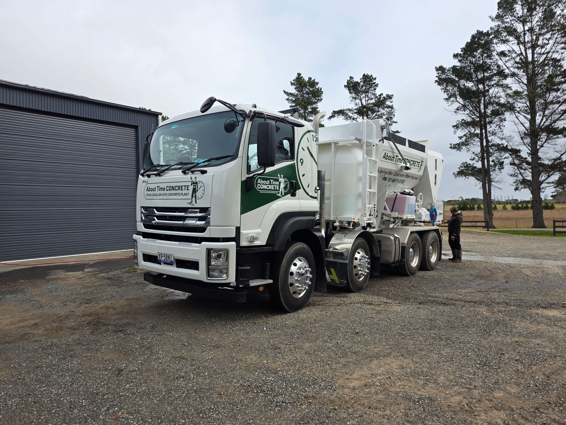 Freshly Paved in a Construction Site — About Time Plumbing & Civil Construction in Moss Vale, NSW