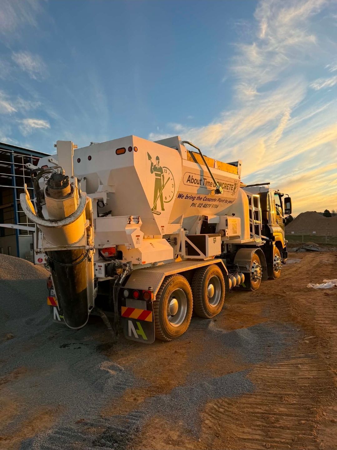 Freshly Paved in a Construction Site — About Time Plumbing & Civil Construction in Moss Vale, NSW