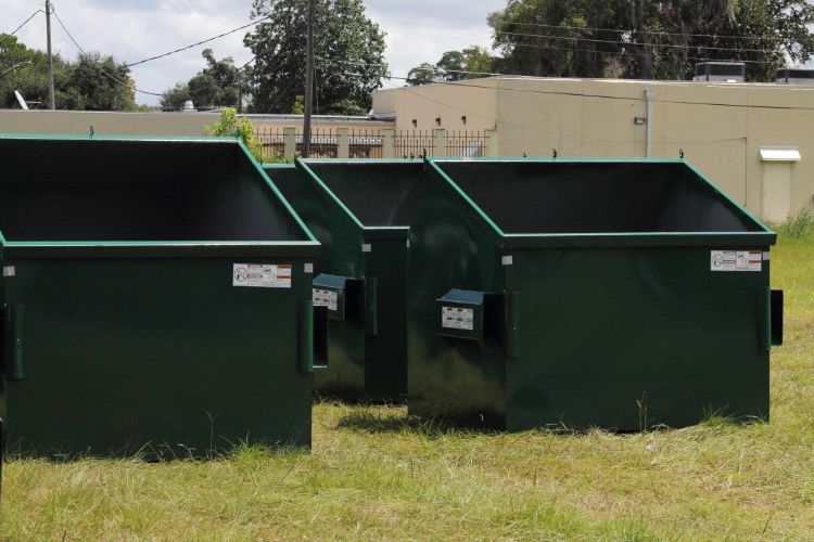 roll-off dumpster for bulky items