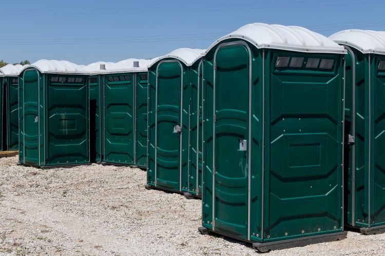 porta potties