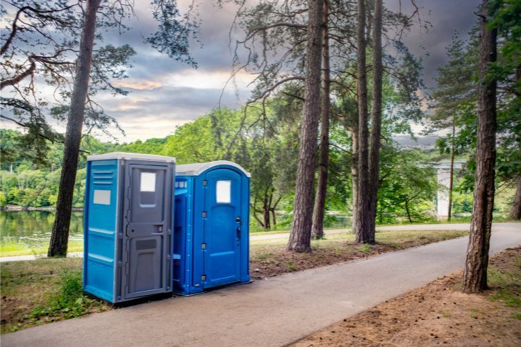 portable toilets