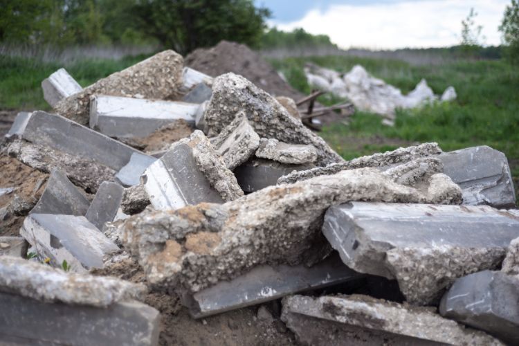 proper waste disposal of concrete waste