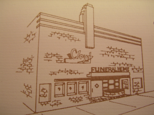 Cloyd Funeral Home Drawing