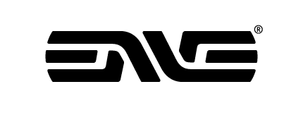 ENVE logo: A stylized wordmark in black with a registered trademark symbol, composed of interconnected shapes.