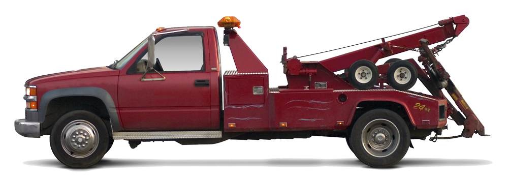 Red Tow Truck — Rochester, NY — Emergency Towing Red Tow Truck — Rochester, NY — Emergency Towing