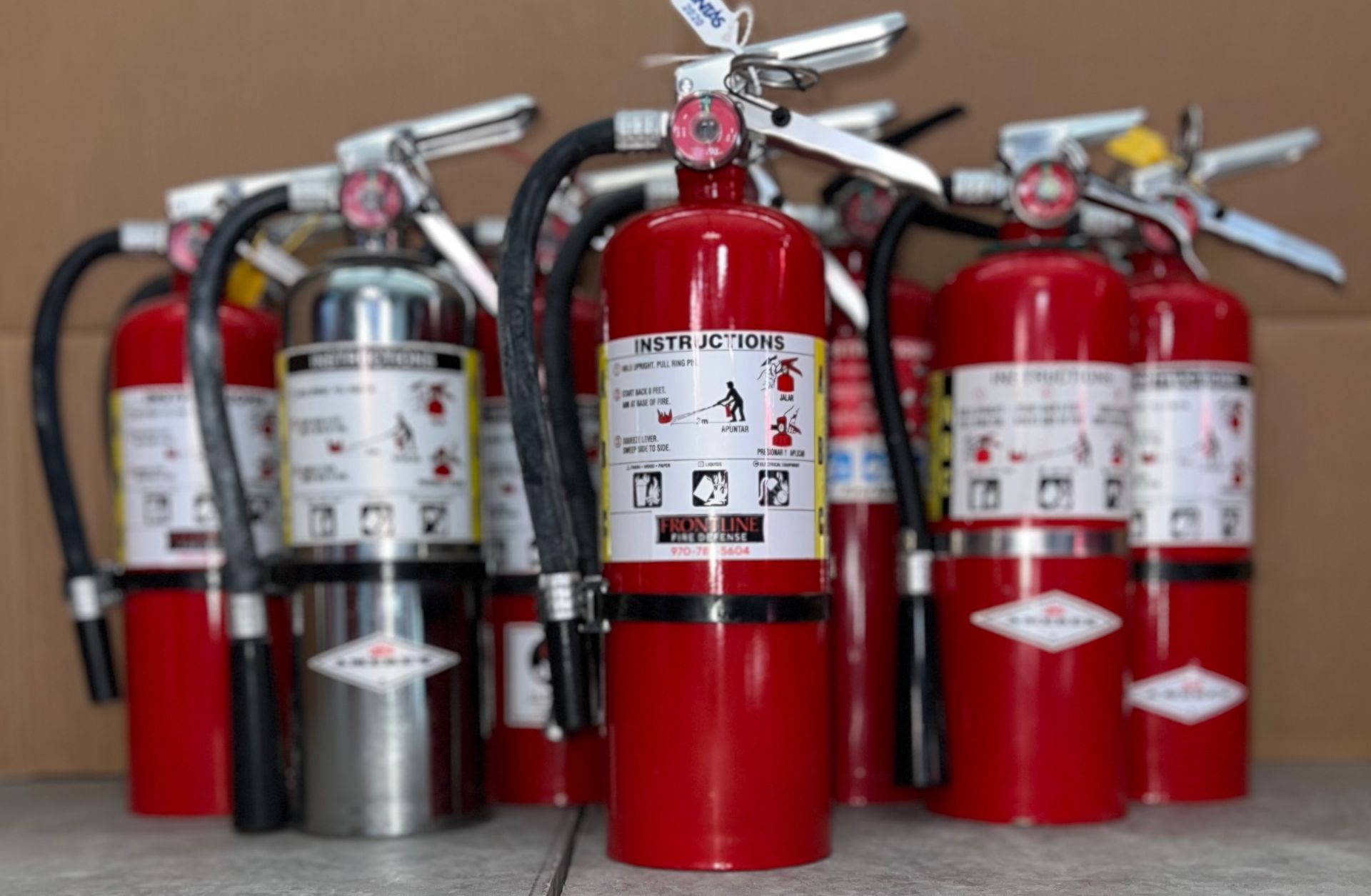 Fire Extinguisher Maintenance | Montrose, CO | Frontline