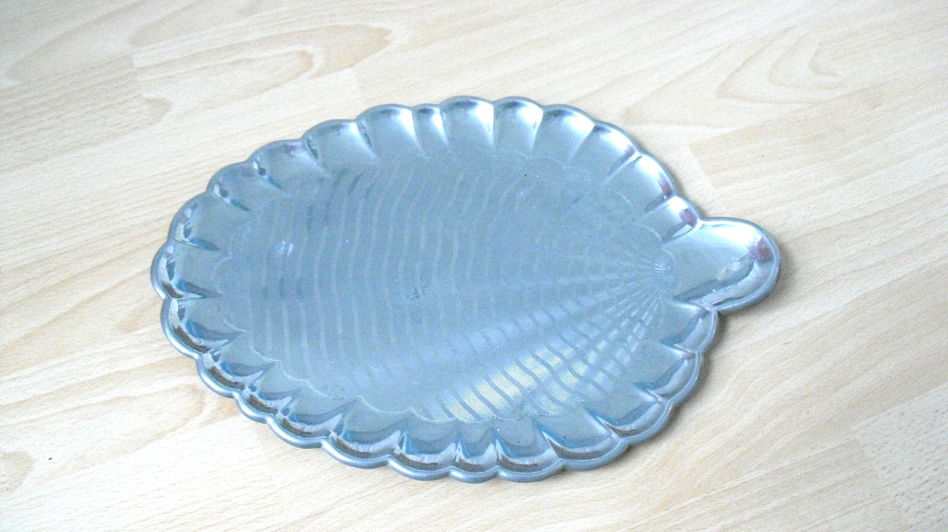 Dienblad verzilverd