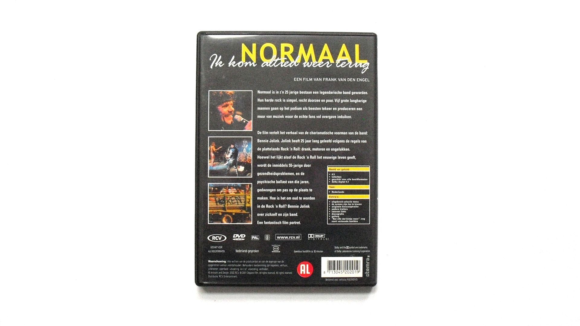 Normaal; Ik kom altied weer terug