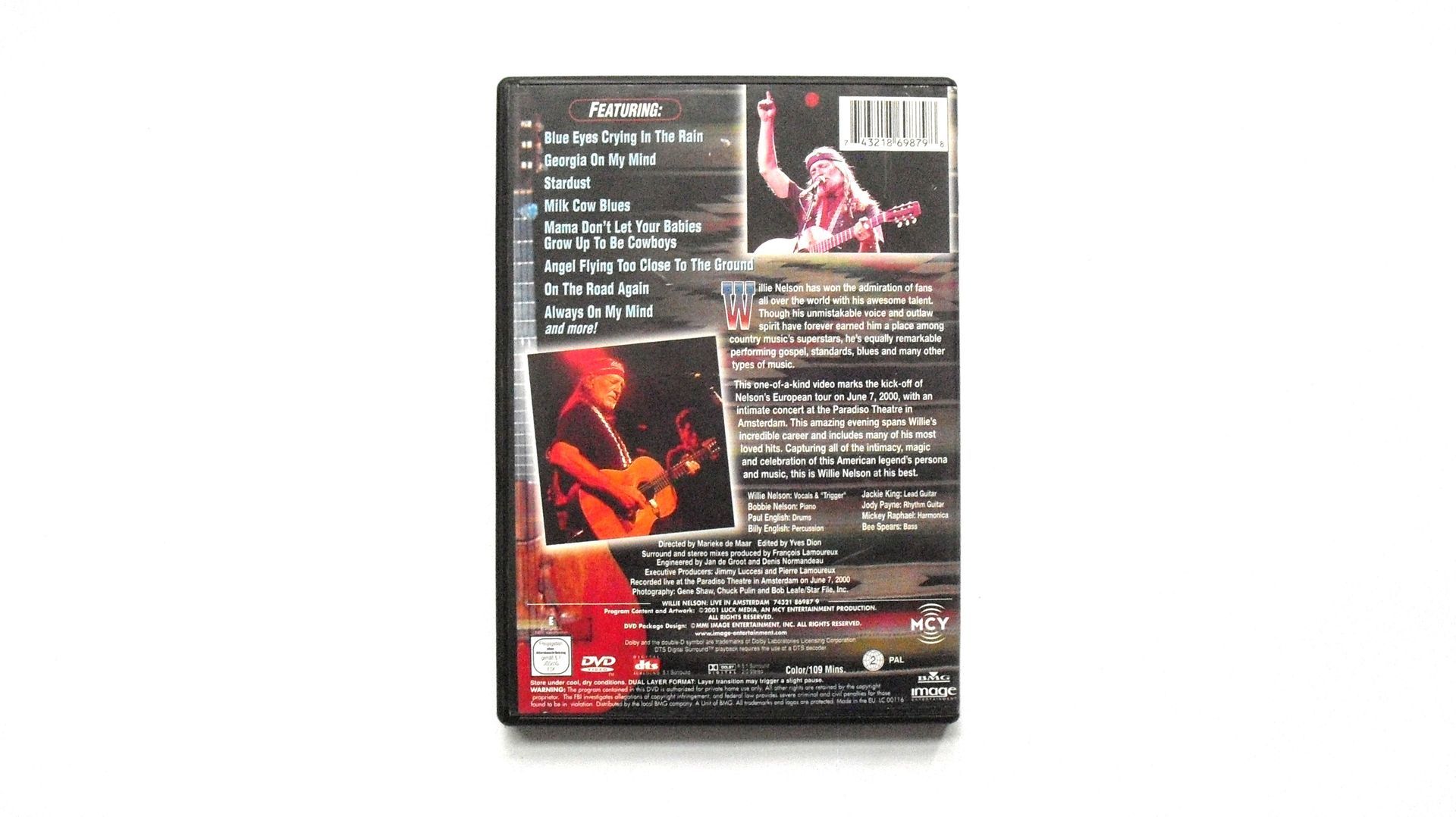 Willie Nelson Live in Amsterdam