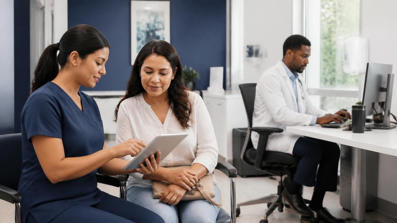 Spanish AI medical assistant and virtual medical scribe supporting separate clinic workflows.