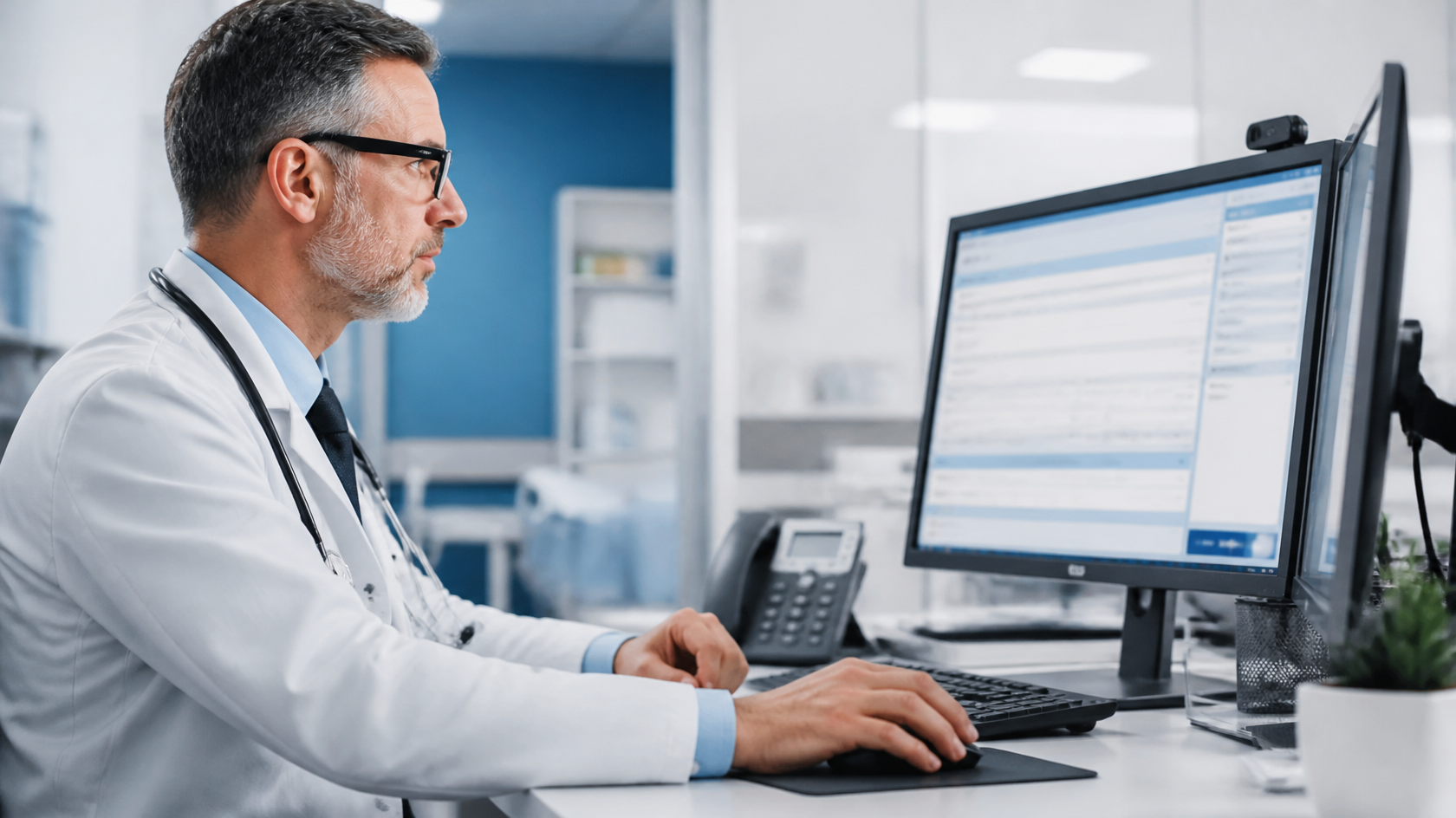 Physician authenticating an electronic medical record after reviewing the note.