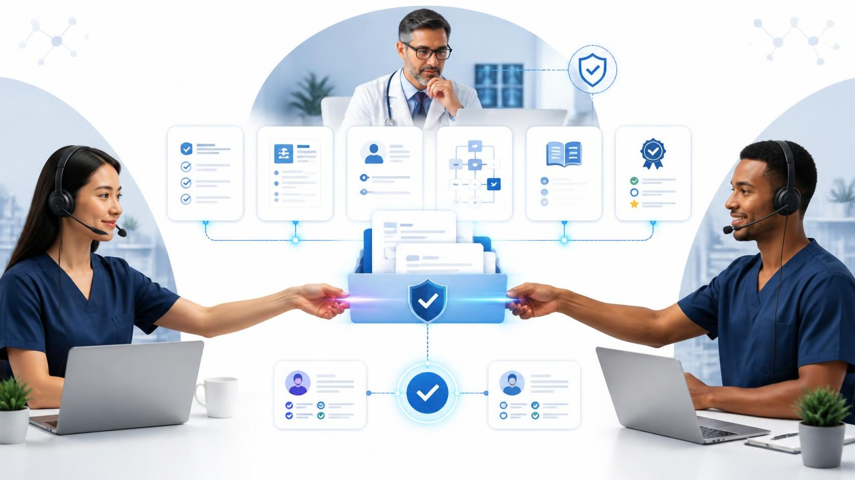 Medical scribe handoff packet preserving provider documentation preferences