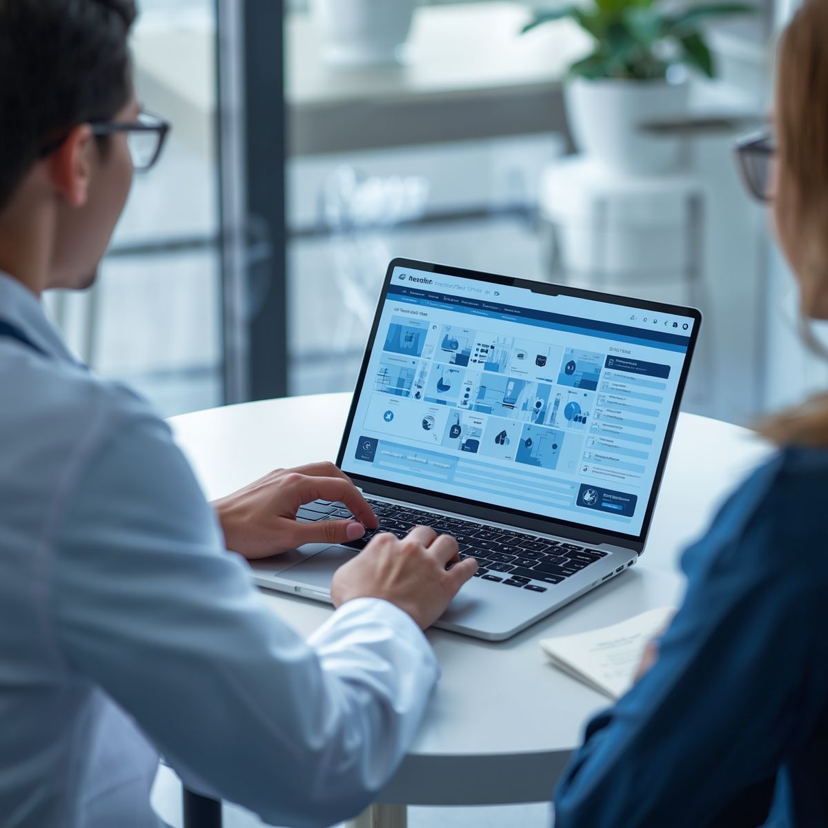 EzyScribe AI Medical Scribe software supporting automated clinical documentation