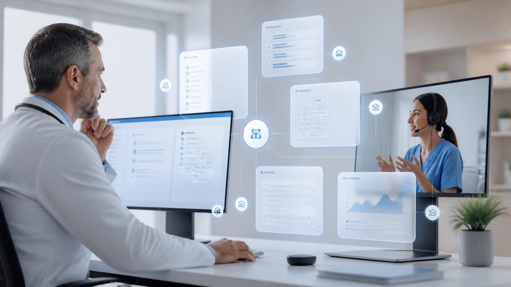 Virtual medical scribe onboarding to a medical practice’s EHR documentation workflow