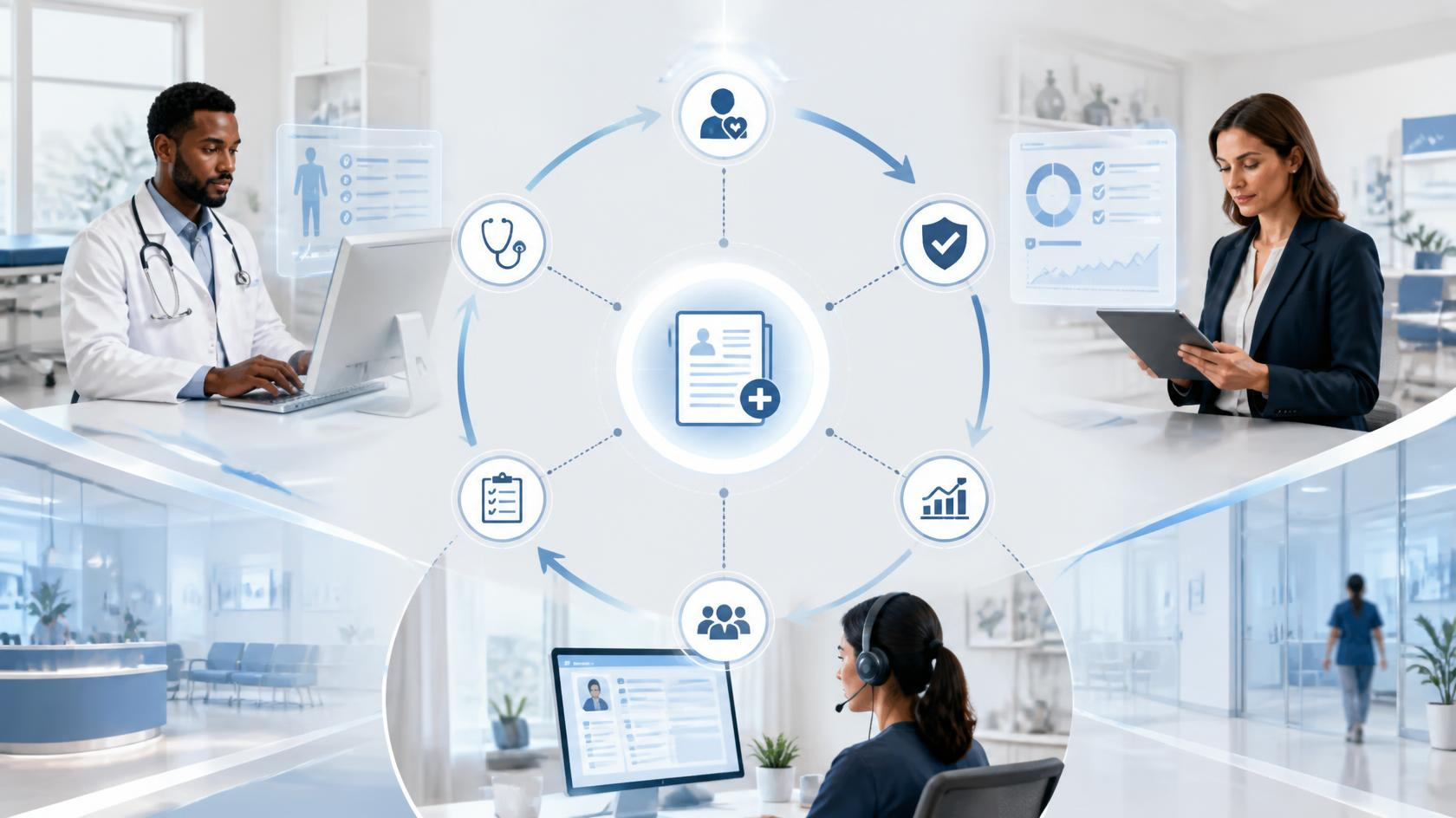 Continuous clinical documentation workflow improvement with virtual scribe support