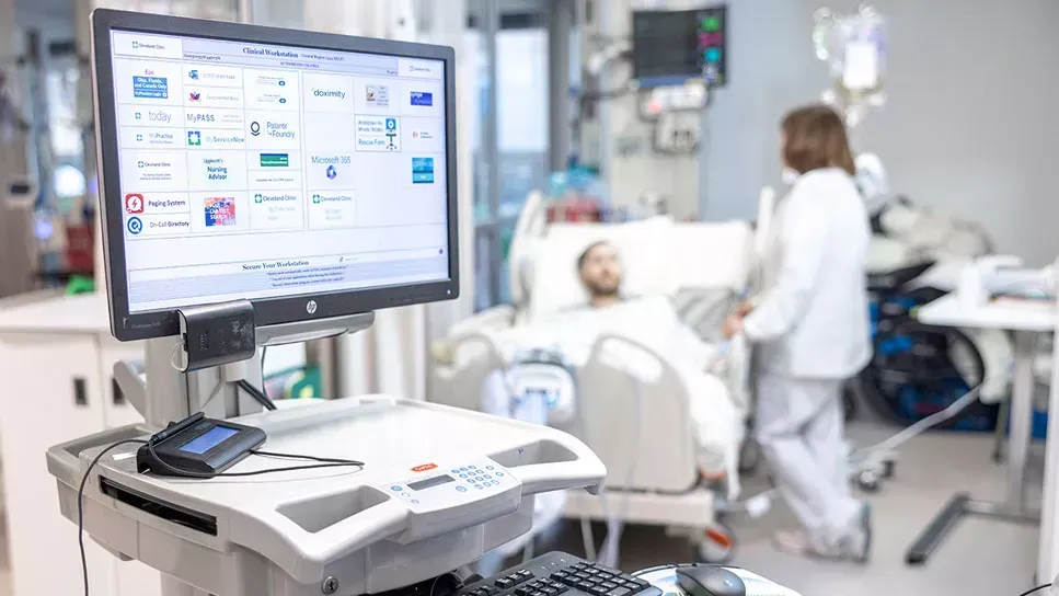 AI medical scribe seamlessly integrating finalized clinical notes into EHR system