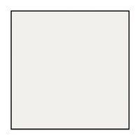 Un carré blanc avec un cadre noir sur fond blanc.