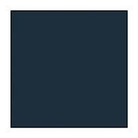 Un carré bleu foncé sur fond blanc.