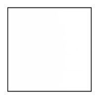 Un carré blanc avec une bordure noire sur fond blanc.
