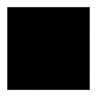 Un carré noir avec une bordure blanche sur un fond blanc.