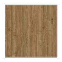 Un gros plan d'une surface en bois avec un cadre noir sur fond blanc.
