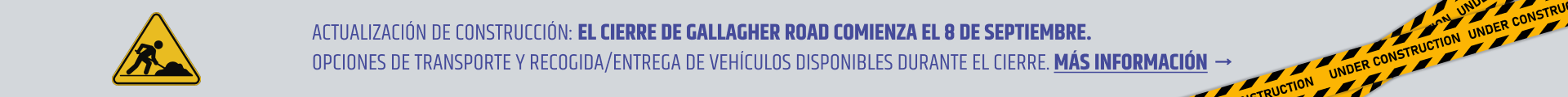 Actualización de construcción: el cierre de Gallagher Road comienza el 8 de septiembre. | Absolute Auto Repair Inc