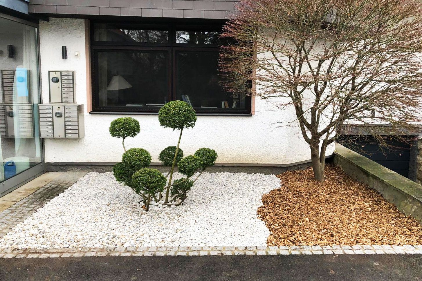 Garten nachher