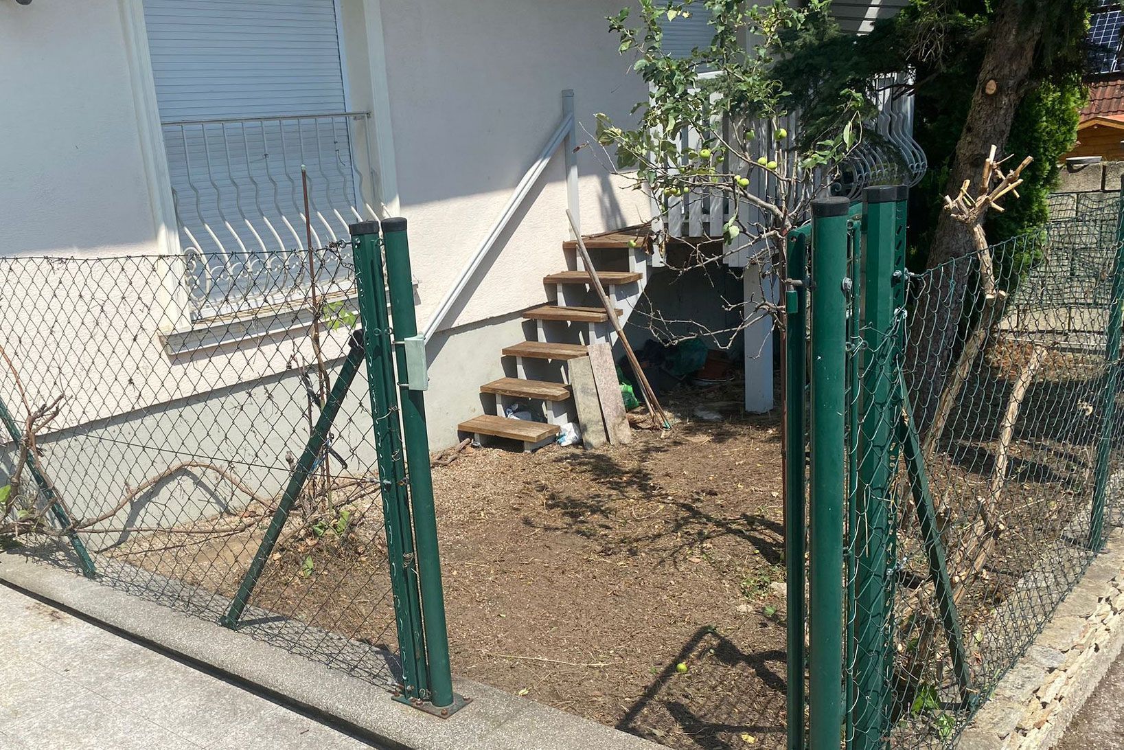 Garten nachher