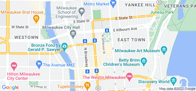 Map of business location