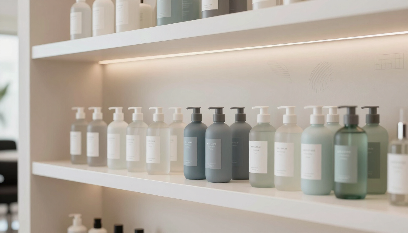 South African aesthetics salon interior