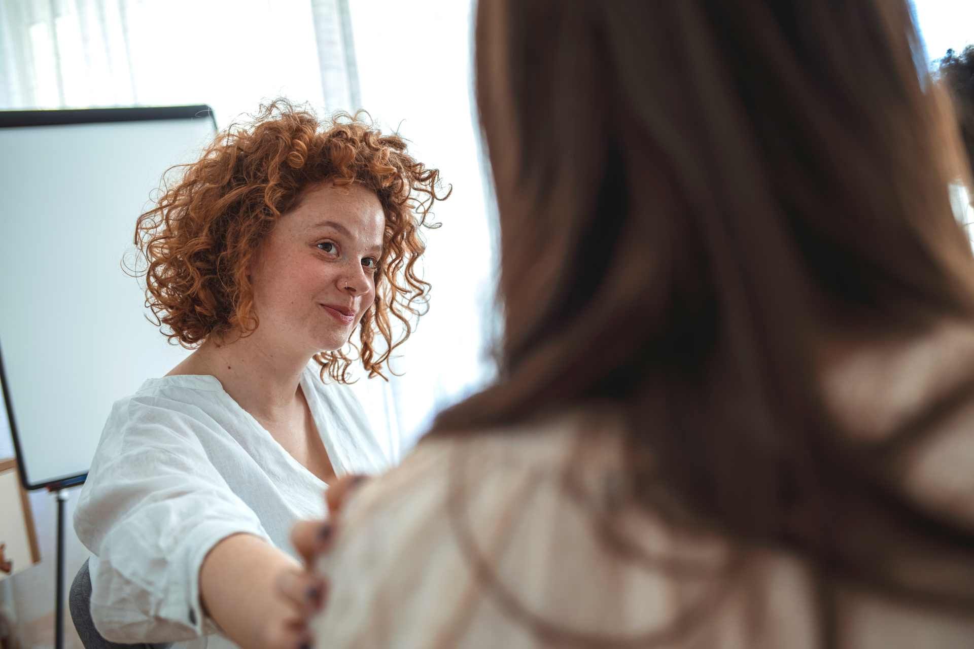 A person with substance use disorder receiving care from a healthcare practitioner near Danville, Ke