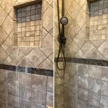 Shower tile & Grout Cleaning