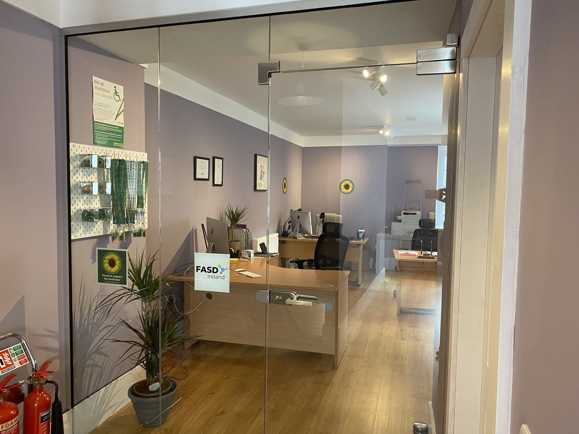Admin Office with Hot Desk