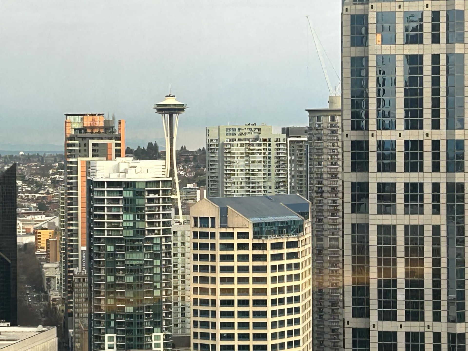 Rob at the conference in Seattle on its first day.