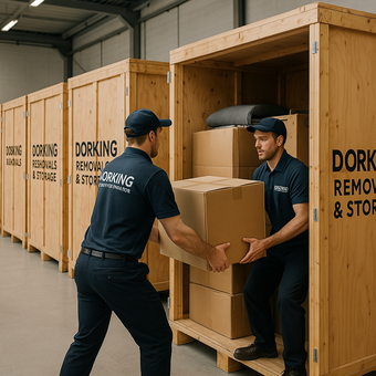 Ai Image of Warehouse Storage Containers Image of Dorking Removals Warehouse Storage Containers