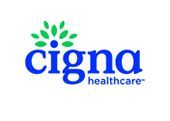 The Cigna Healthcare logo features the blue text 