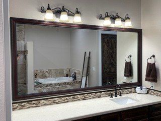 Bathroom Mirror — Clute, TX — Gulf Coast Glass Company