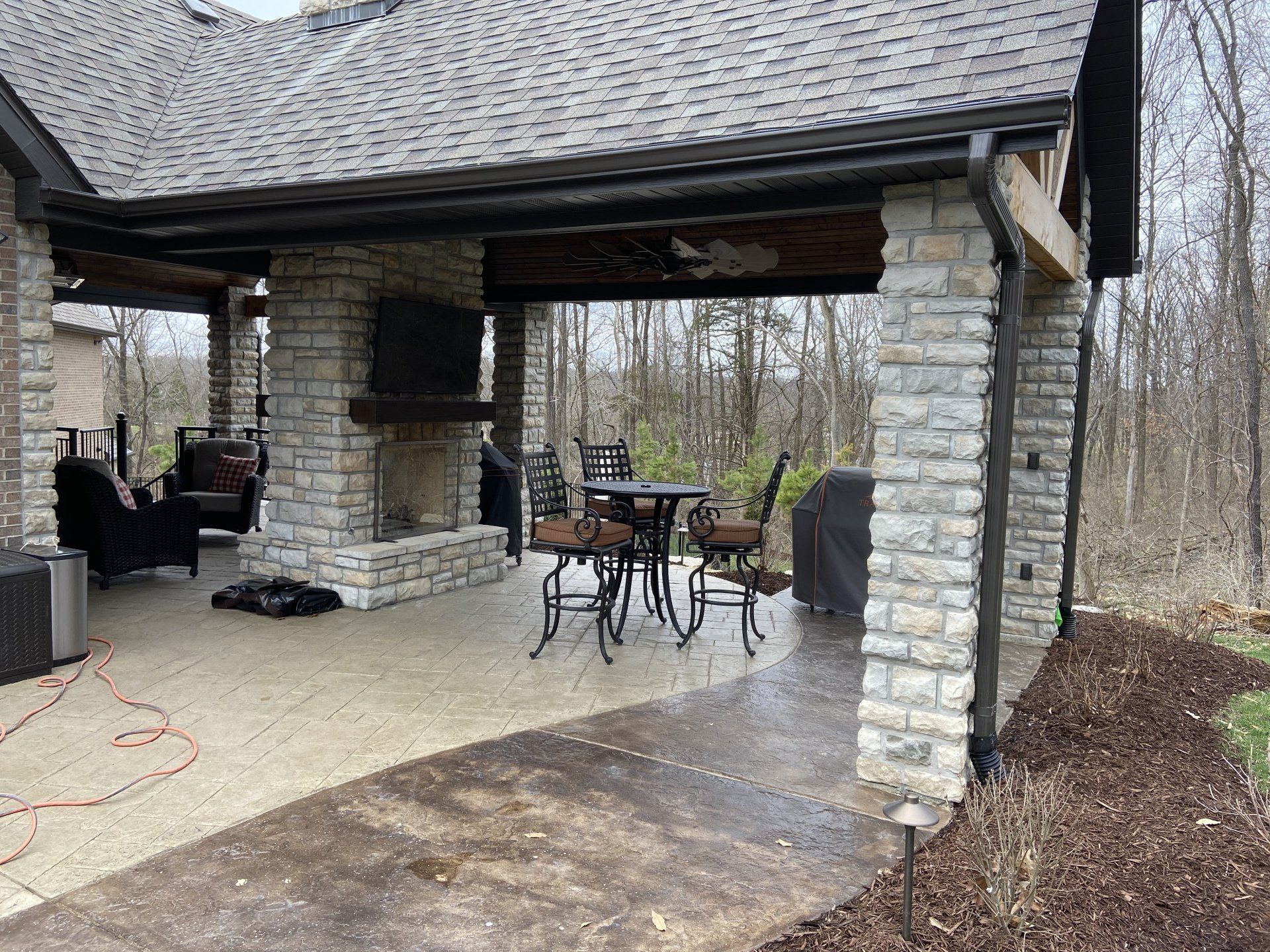 Enjoy Every Season From the Safety & Comfort of Your Covered Porch Thanks to KV Construction.
