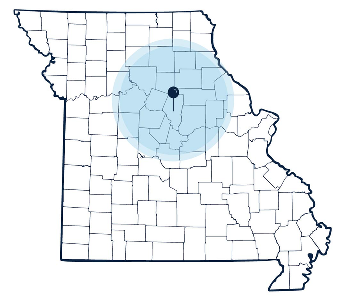 KV Construction Is Proud to Serve as the General Contractor for Columbia, MO & the Surrounding Area.
