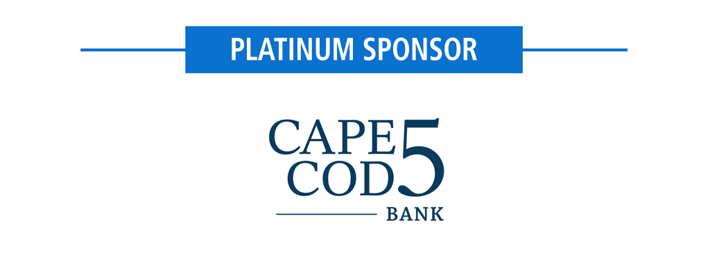 Platinum Sponsor Cape Cod 5 Bank logo on a white background.