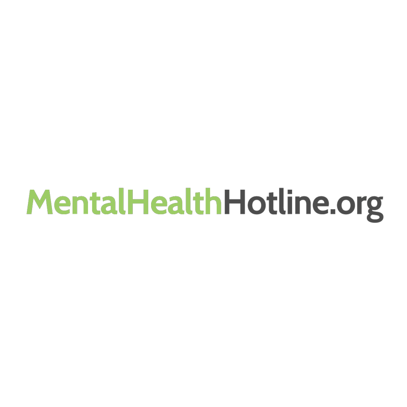 The text "MentalHealthHotline.org" with "MentalHealth" in light green and "Hotline.org" in dark gray.