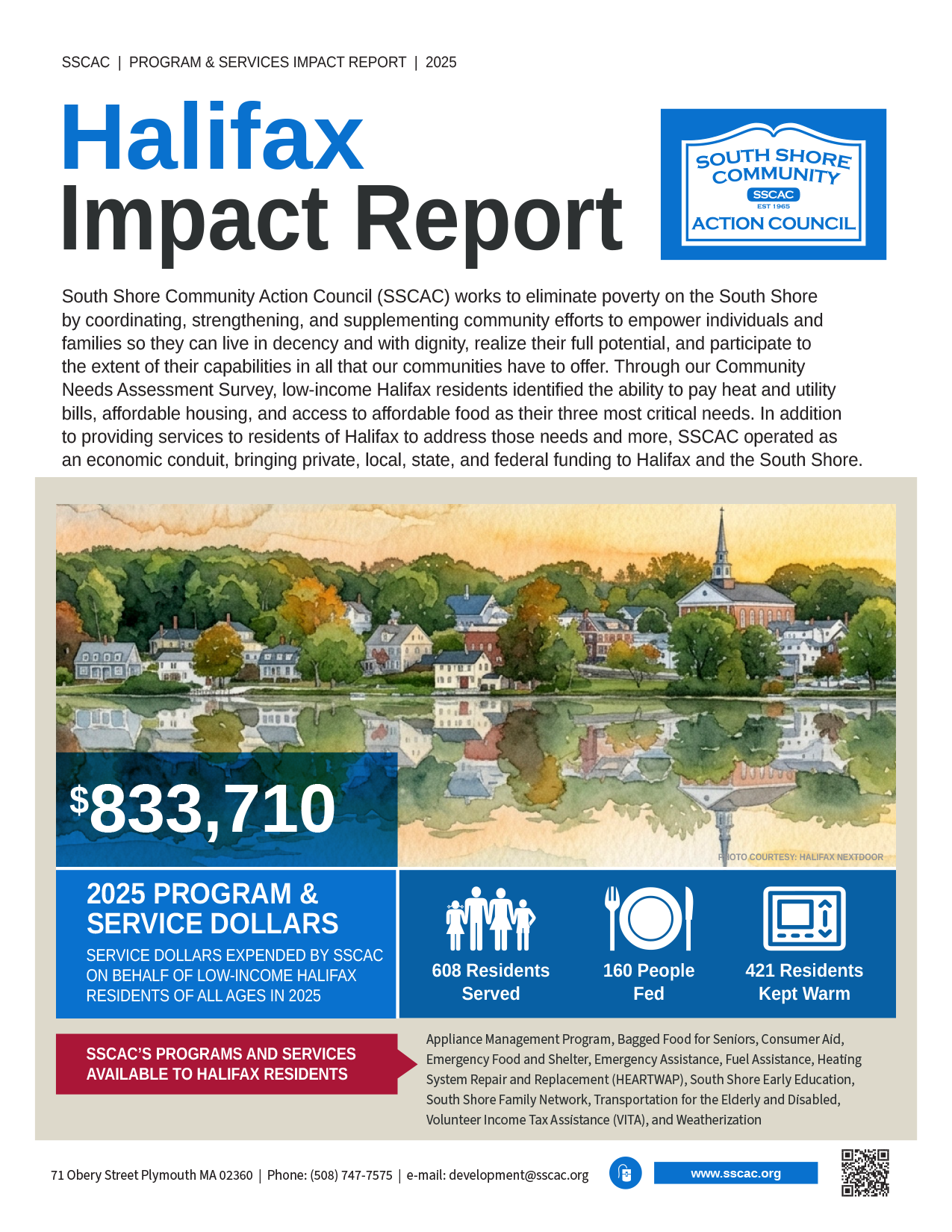 SSCAC Halifax Town Impact Report